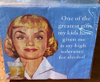 Greatest gifts cocktail napkins