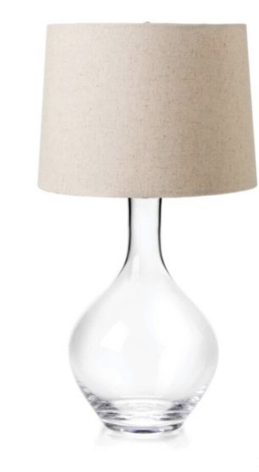 Simon Pearce Warren lamp small