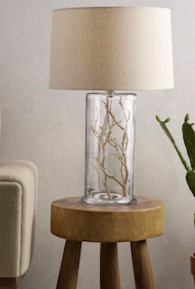 Simon Pearce Nantucket Lamp Large #1358