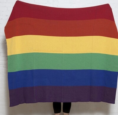Rainbow Throw blanket