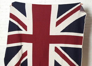 Union Jack Throw blanket