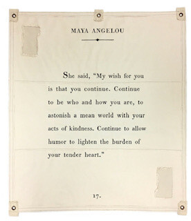 Maya "my wish for you" tarp