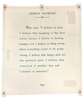 Audrey Hepburn tarp