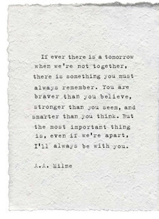 &quot;If there ever is a tomorrow...&quot; White paper print.