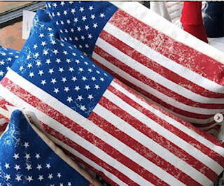 Flag pillow