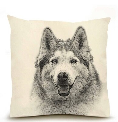 Husky pillow