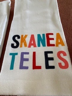 Happy Skaneateles Towel-low stock