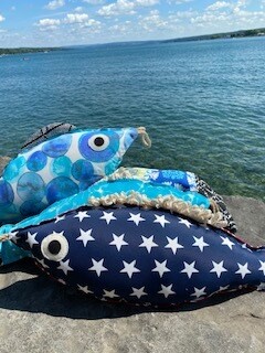 Star power fish pillow-SOLD OUT