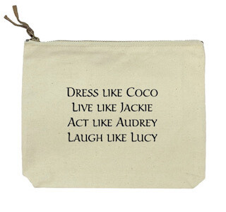 Dress like Coco canvas bag-SOLD OUT