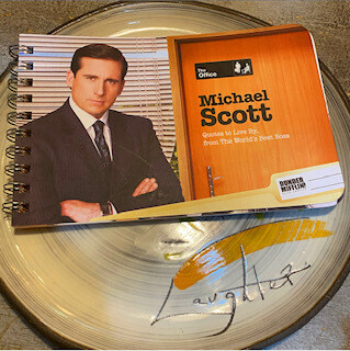 Michael Scott wisdom book