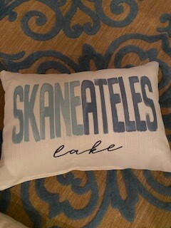 Skaneateles Lake pillow-out of stock