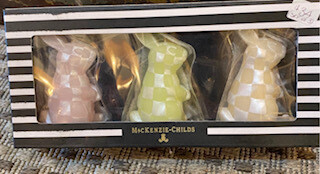 bunny candles-set of three-sold out