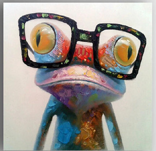 Frog print