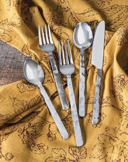 Simon Pearce Orleans 5 piece flatware set-wants 12 sets received 12 sets