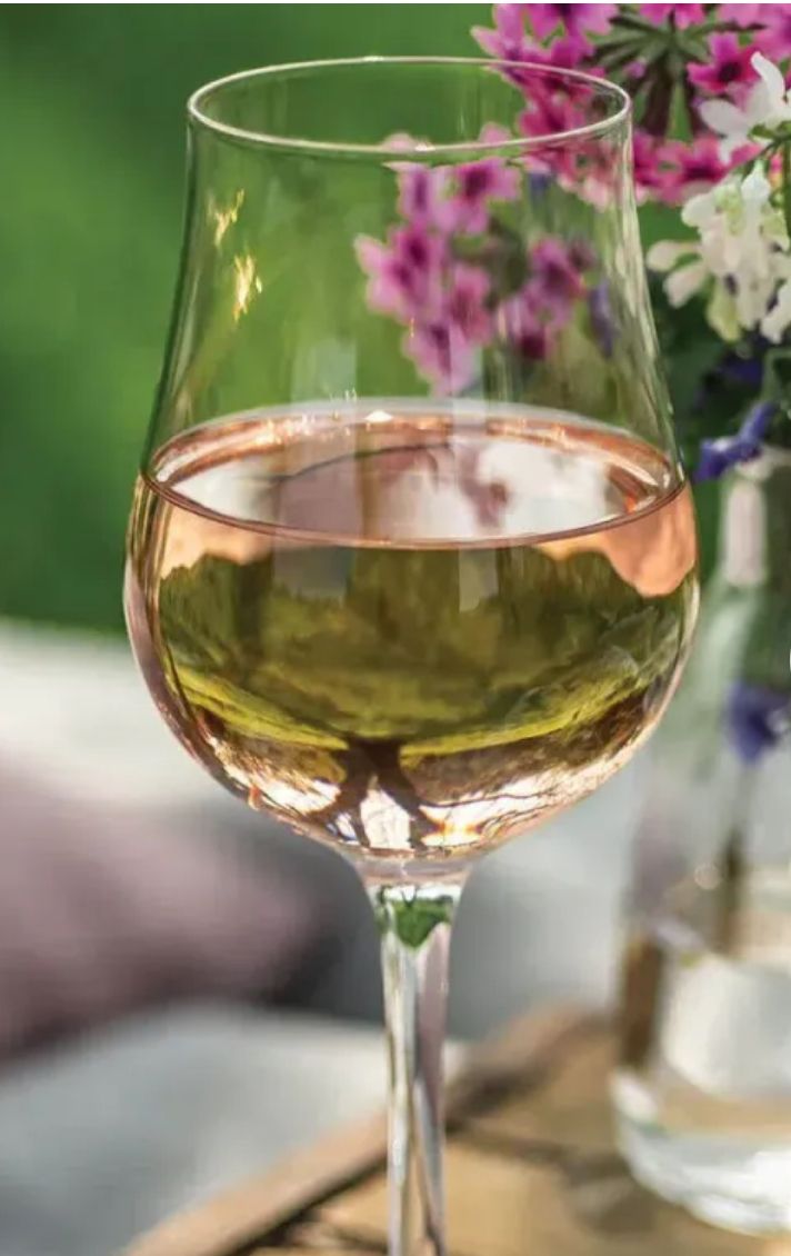 Simon Pearce Vitner  Tulip White wine glasses- requested 12 ~received 12 COMPLETE