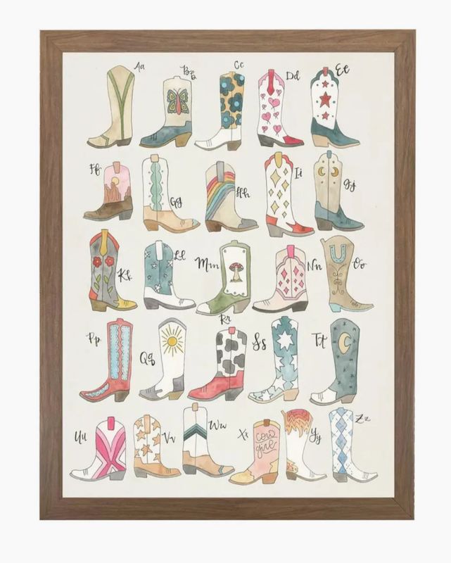 Giddy up wall art