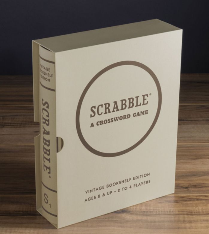 Scrabble Book Board Game~received