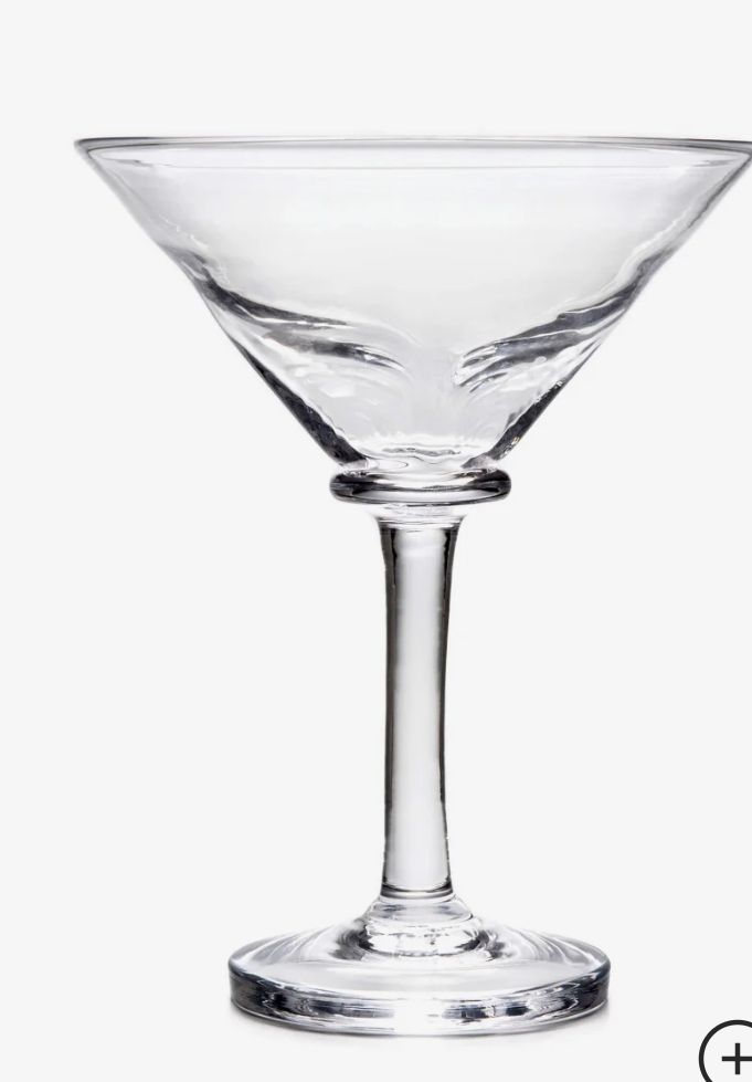 Simon Pearce Martini glass ~wishes for 8-complete