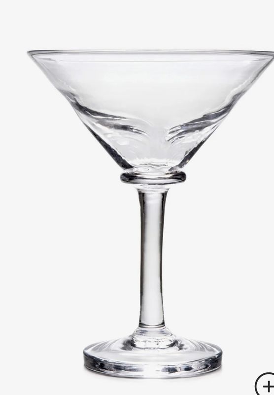 Simon Pearce Martini glass ~wishes for 8-complete