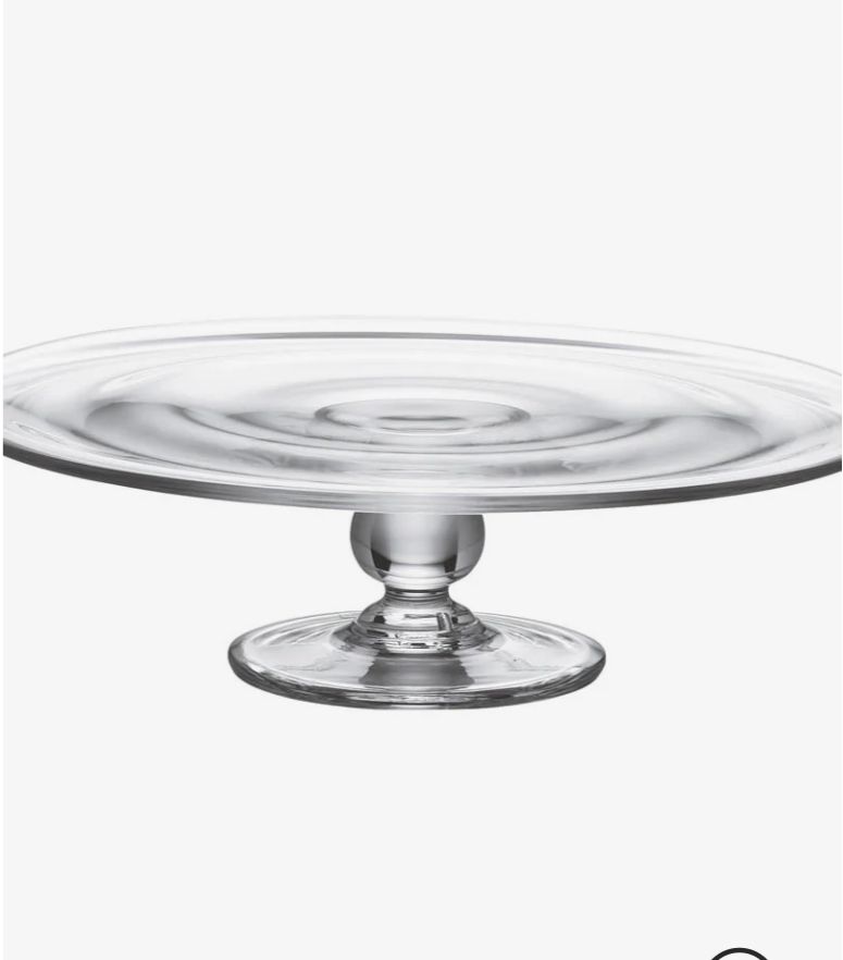 Simon Pearce cake platter