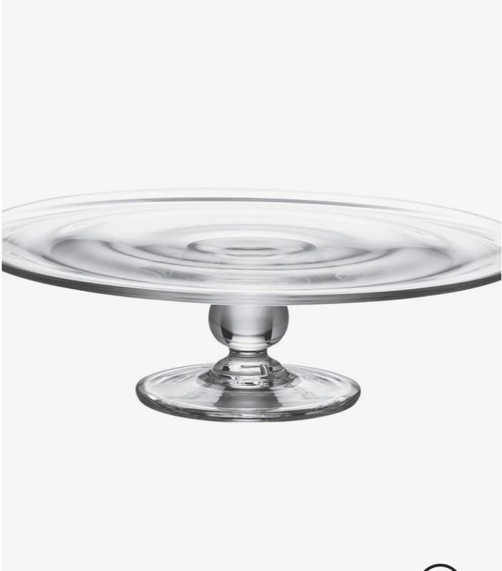 Simon Pearce cake platter