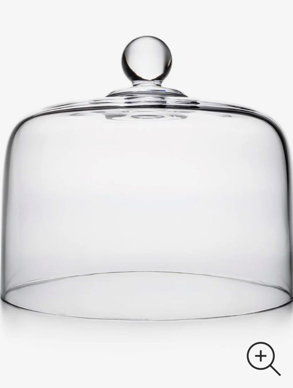 Glass cake dome