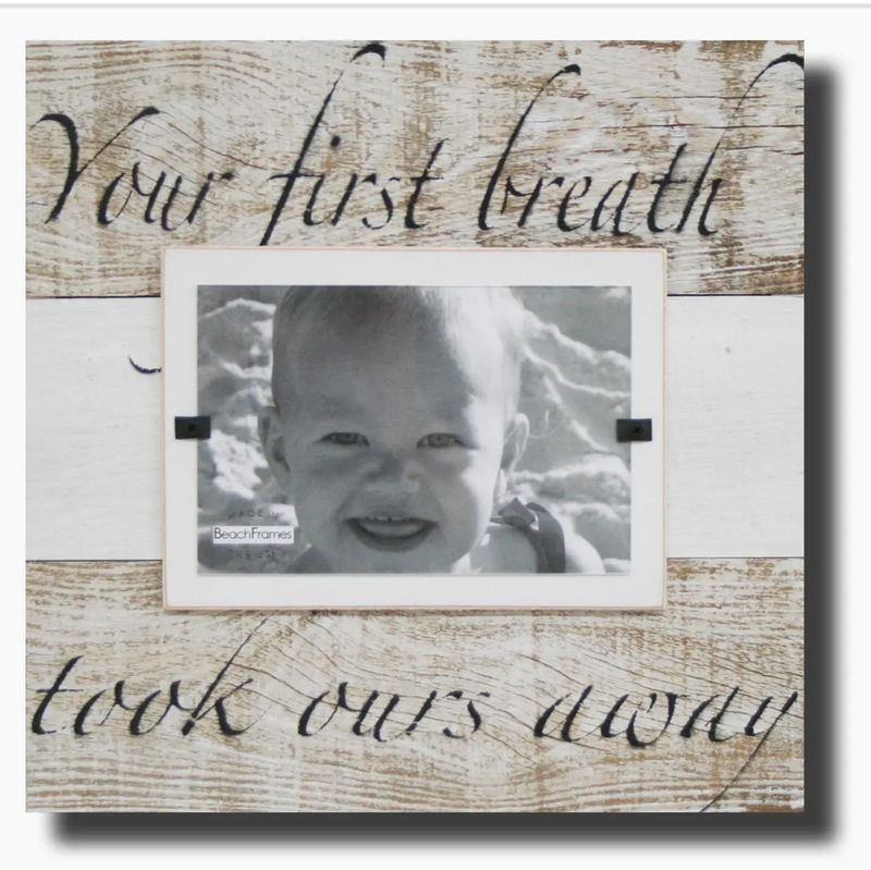 “Your first breath…” frame ~ received COMPLETE