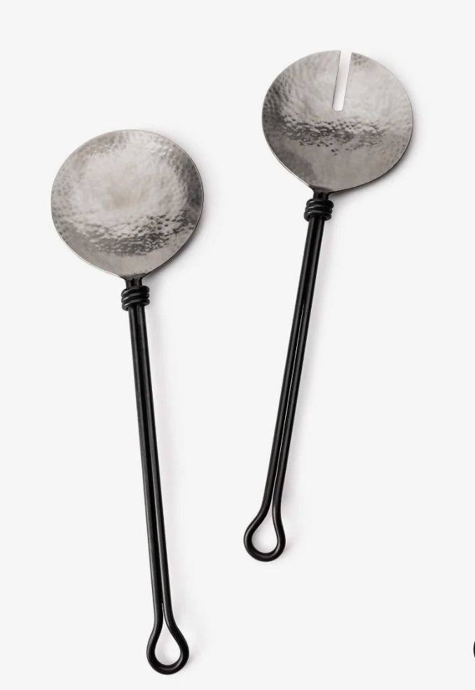 Wrought iron serving set- RECEIVED