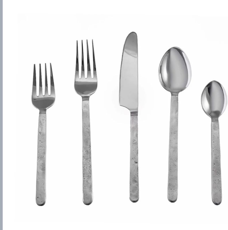 Simon Pearce 5 piece setting