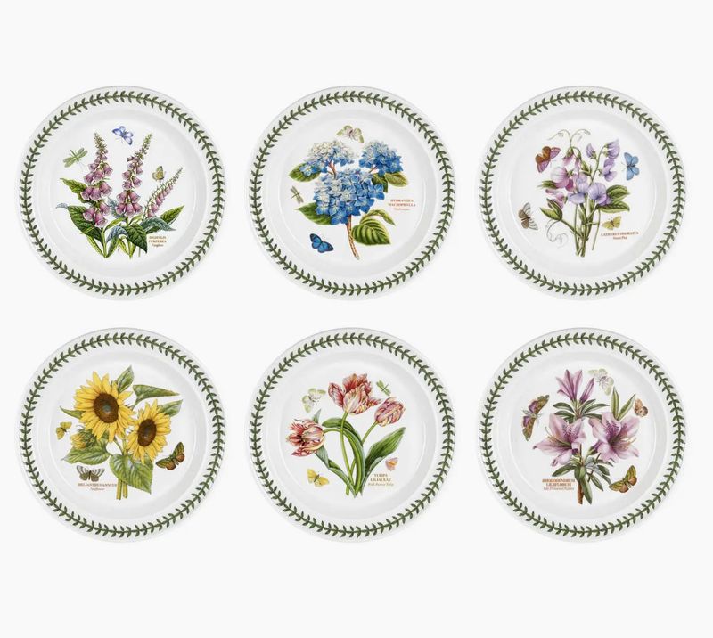 10” dinner plate ~wishes for 8