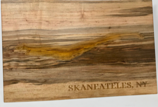 Skaneateles elevation cutting board