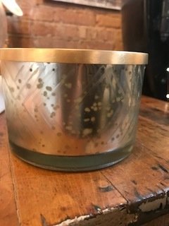 Mercury bowl candle