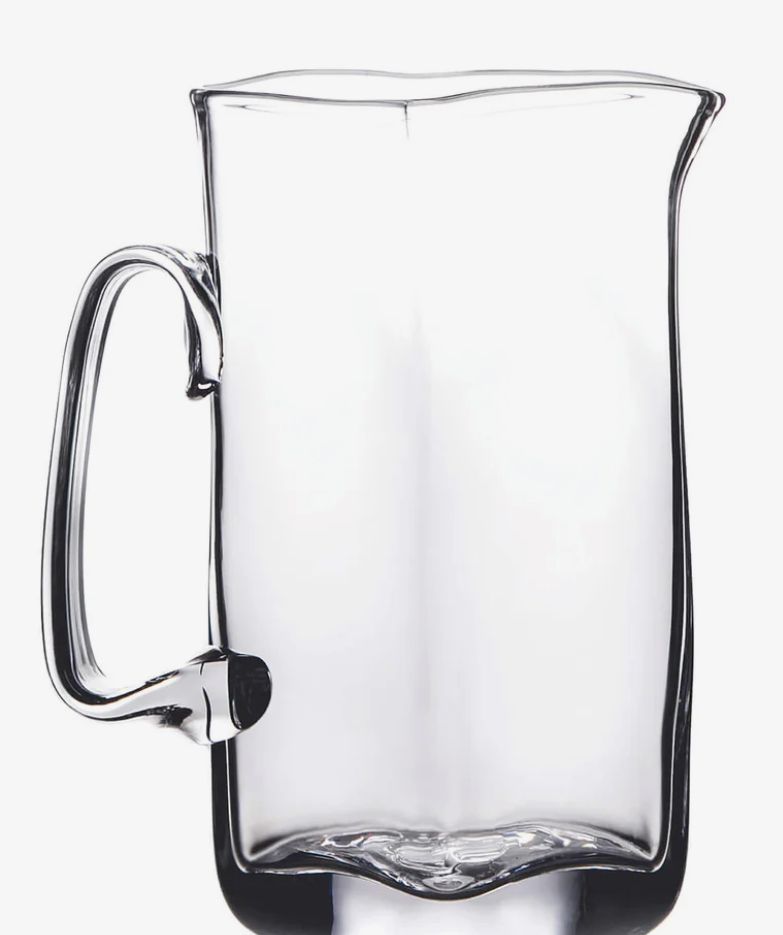 Gorgeous glass large pitcher