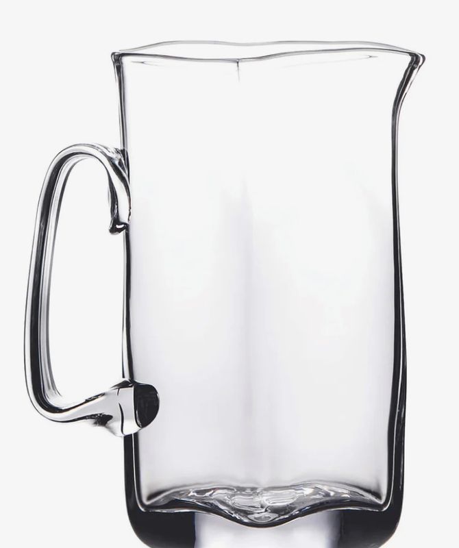 Gorgeous glass large pitcher