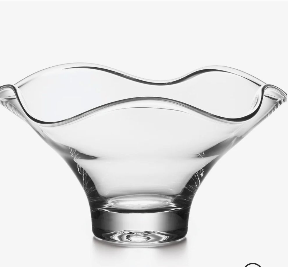 Simon Pearce large wave bowl