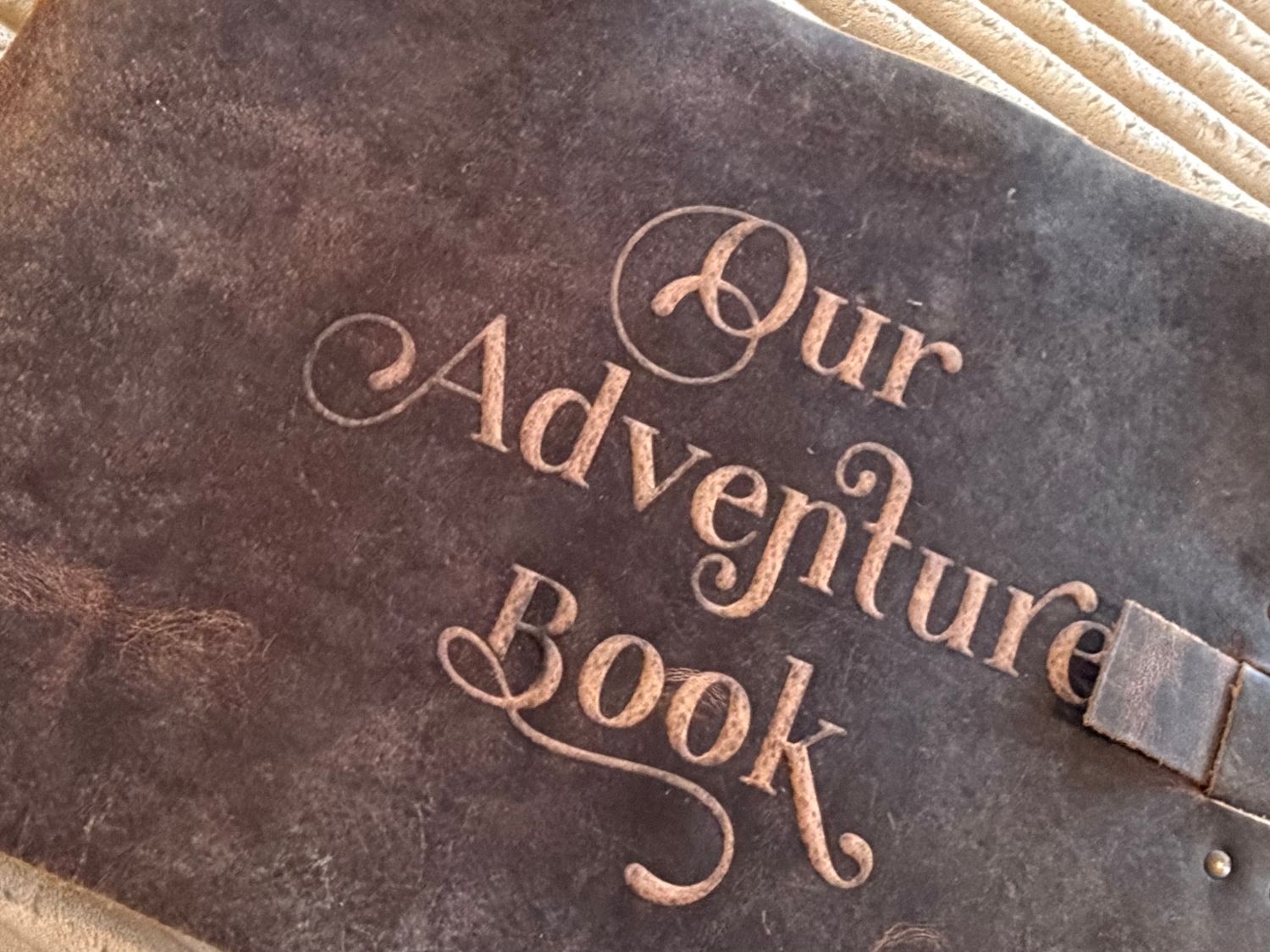 “Our adventure” book~RECEIVED