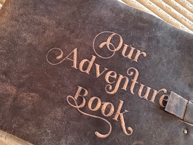 “Our adventure” book~RECEIVED