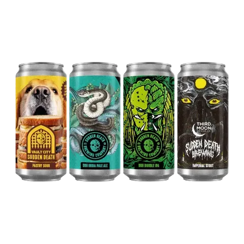 Sudden Death Brewing Co. pack