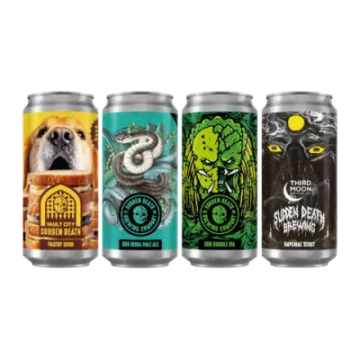 Sudden Death Brewing Co. pack