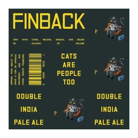 Finback Brewery - Cats Are People Too