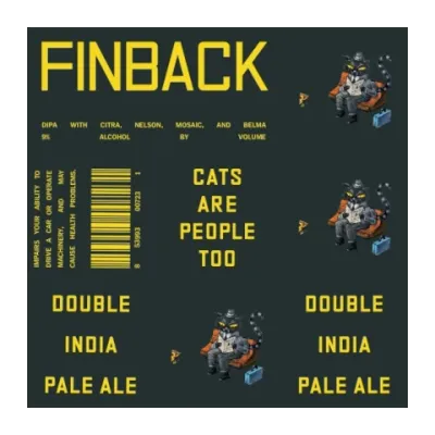 Finback Brewery - Cats Are People Too