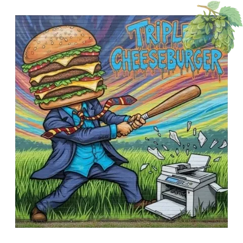 DankHouse Brewing Company - Triple Cheeseburger