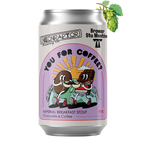 Neon Raptor Brewing Co. - You For Coffee