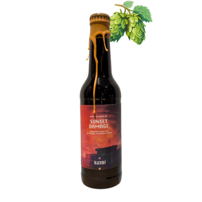 Blackout Brewing - Port &amp; Bourbon BA - Sunset Damage