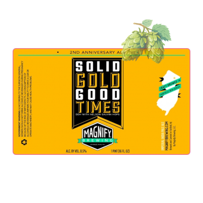 Magnify Brewing Company - Solid Gold Good Times