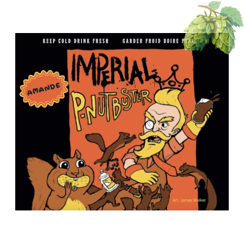 BreWskey - IMPERIAL P-NUT BUSTER - AMANDE