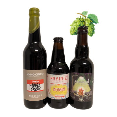 Stout Bottle Triplet