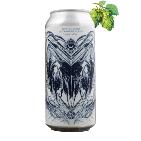 Adroit Theory - Now I Am Death, Destroyer of Worlds [White Label Edition] (Ghost NOW I AM DEATH)