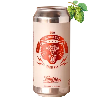 Long Live Beerworks - DDH Black Cat Sees All Long Live Beerworks - DDH Black Cat Sees All