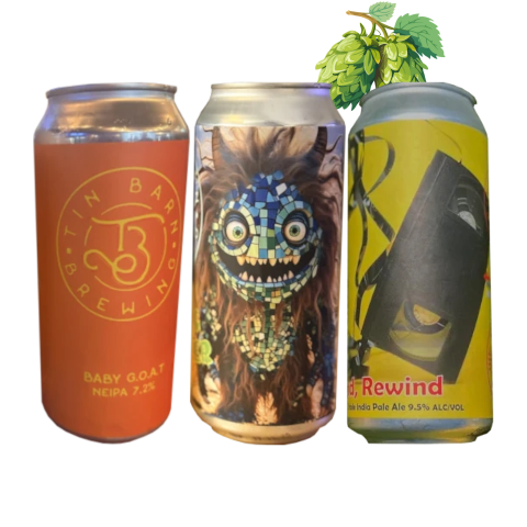 Tin Barn Brewing IPA Triplet 2